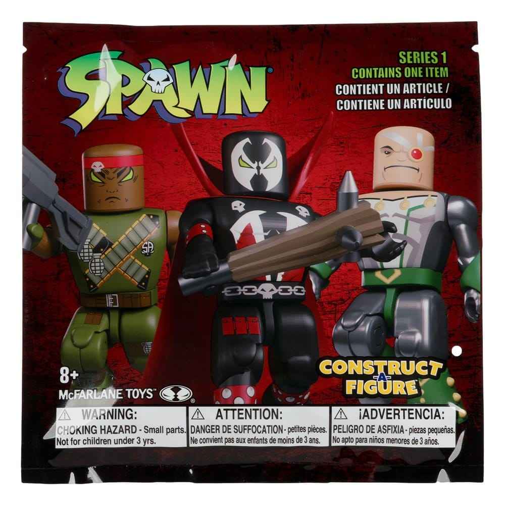 Spawn Byggfigurer Blindpåse 5 cm Display (36)