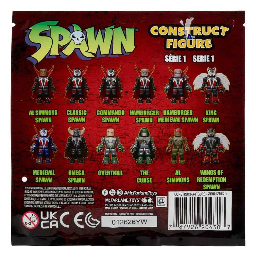 Spawn Byggfigurer Blindpåse 5 cm Display (36)