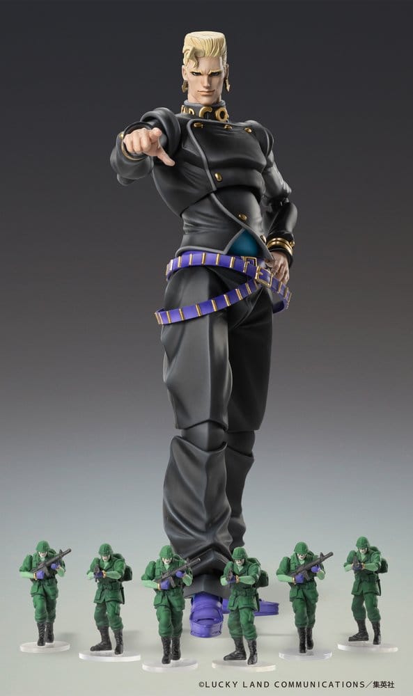 JoJo's Bizarre Adventure: Diamond Is Unbreakable Action Figur Chozokado Keicho Nijimura & Bad Company 17 cm