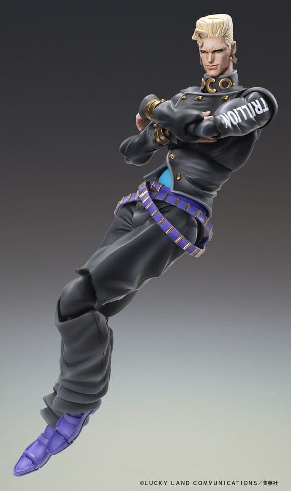 JoJo's Bizarre Adventure: Diamond Is Unbreakable - articulated collectible figure Chozokado Keicho Nijimura & Bad Company 17 cm