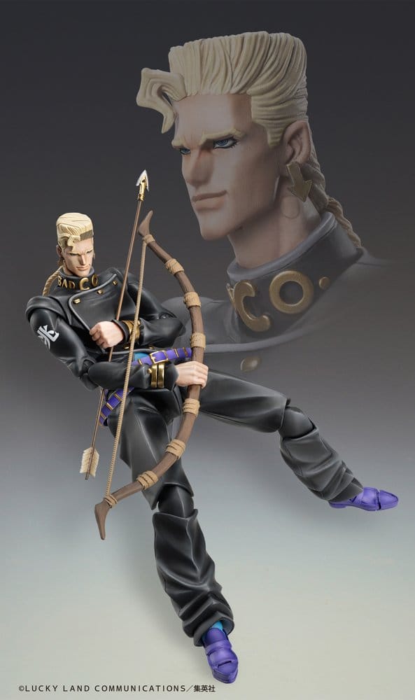 JoJo's Bizarre Adventure: Diamond Is Unbreakable - articulated collectible figure Chozokado Keicho Nijimura & Bad Company 17 cm