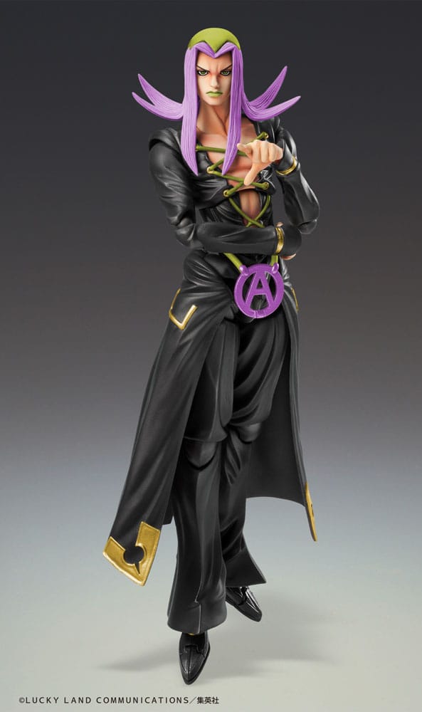 JoJo's Bizarre Adventure Part 5 Super Action Figur Chozokado Leone Abbacchio Black Ver. 16 cm Medicos Entertainment