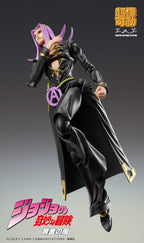 JoJo's Bizarre Adventure Part 5 Super Action Figur Chozokado Leone Abbacchio Black Ver. 16 cm Medicos Entertainment