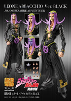 JoJo's Bizarre Adventure Part 5 Super Action Figur Chozokado Leone Abbacchio Black Ver. 16 cm Medicos Entertainment
