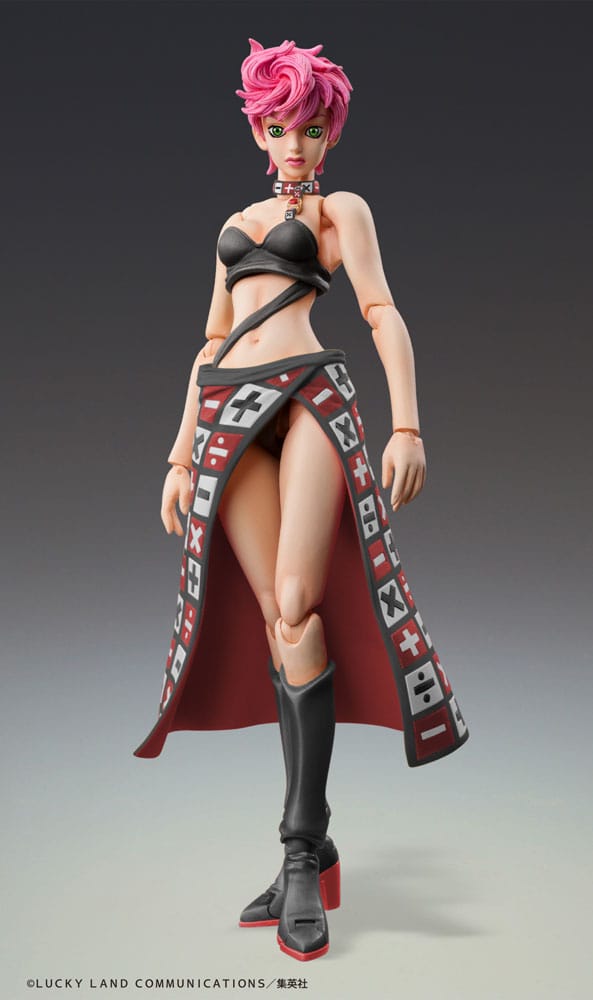 JoJo's Bizarre Adventure Part 5 Super Action Figur Chozokado Trish Una Black Ver. 15 cm Medicos Entertainment