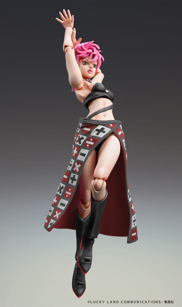 JoJo's Bizarre Adventure Part 5 Super Action Figur Chozokado Trish Una Black Ver. 15 cm Medicos Entertainment