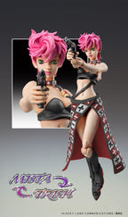 JoJo's Bizarre Adventure Part 5 Super Action Figur Chozokado Trish Una Black Ver. 15 cm Medicos Entertainment
