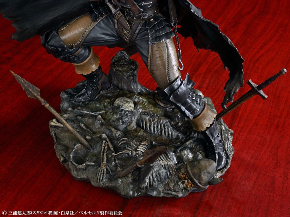 Berserk PVC Staty 1/7 Guts Black Swordsman 26 cm Medicos Entertainment