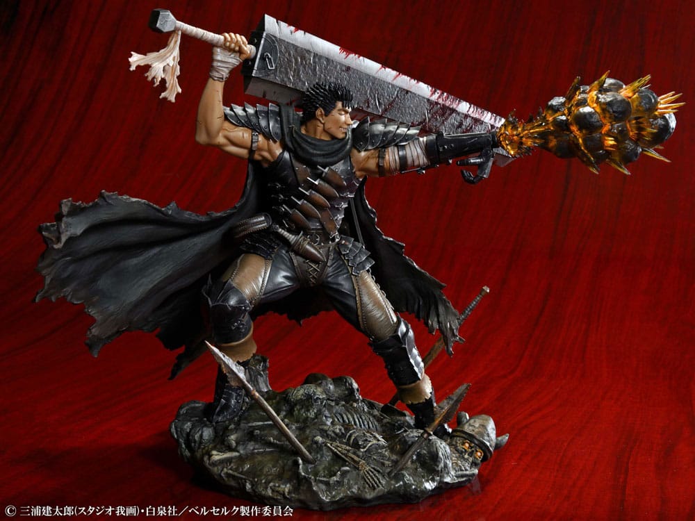 Berserk PVC Staty 1/7 Guts Black Swordsman 26 cm Medicos Entertainment