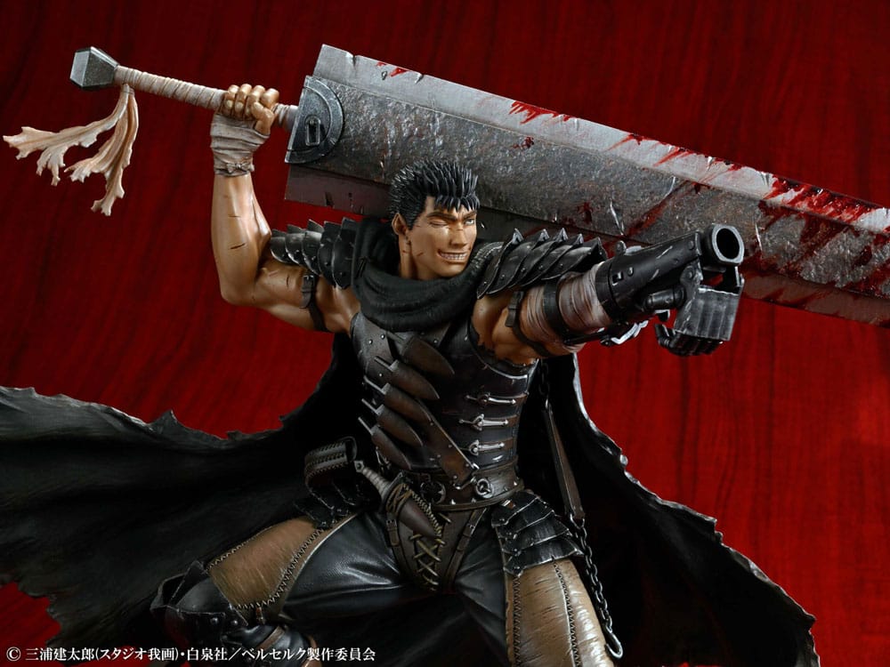 Berserk PVC Staty 1/7 Guts Black Swordsman 26 cm Medicos Entertainment