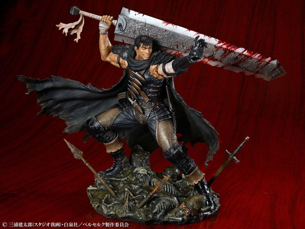 Berserk PVC Staty 1/7 Guts Black Swordsman 26 cm Medicos Entertainment