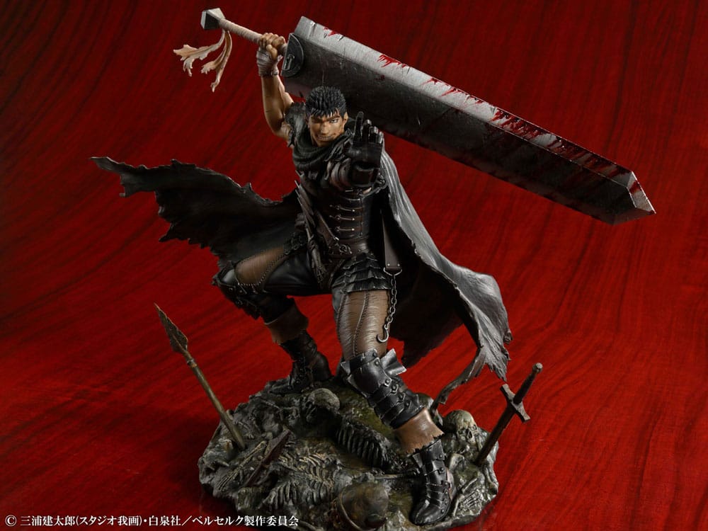 Berserk PVC Staty 1/7 Guts Black Swordsman 26 cm Medicos Entertainment