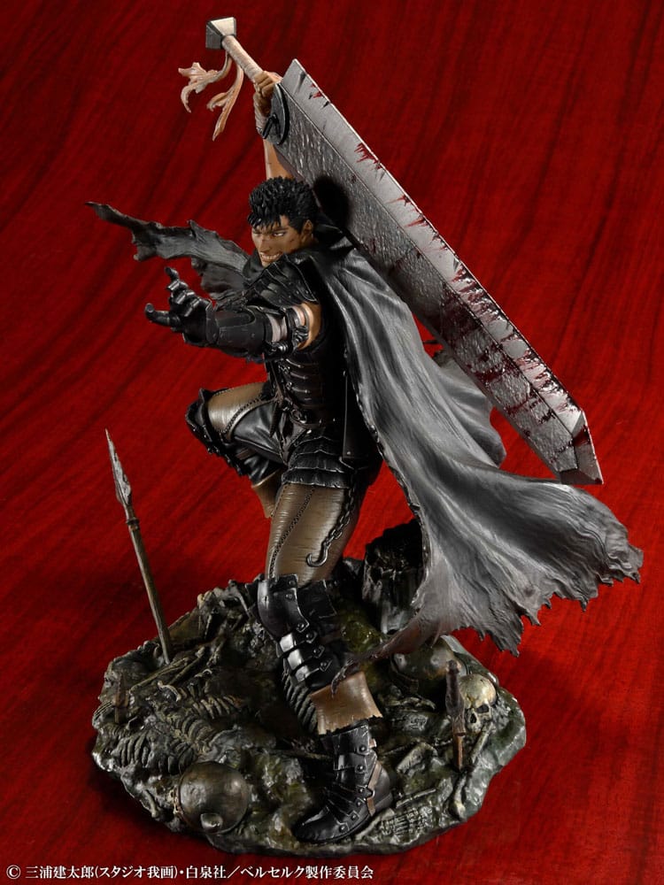Berserk PVC Staty 1/7 Guts Black Swordsman 26 cm Medicos Entertainment