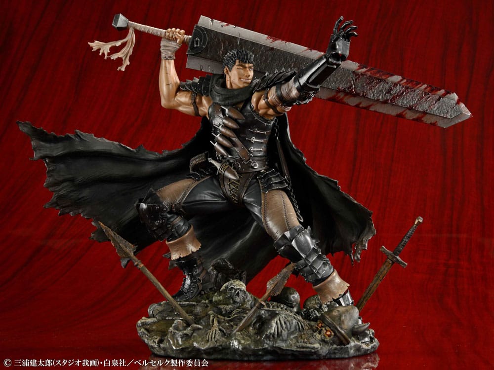 Berserk PVC Staty 1/7 Guts Black Swordsman 26 cm Medicos Entertainment