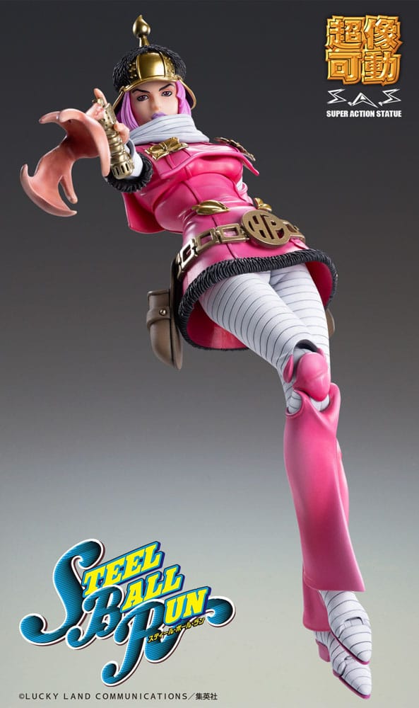 JoJo's Bizarre Adventure Part 7: Steel Ball Run Super Action Figur Chozokado (Hot Pants) 16 cm Medicos Entertainment
