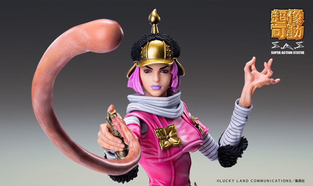 JoJo's Bizarre Adventure Part 7: Steel Ball Run Super Action Figur Chozokado (Hot Pants) 16 cm Medicos Entertainment