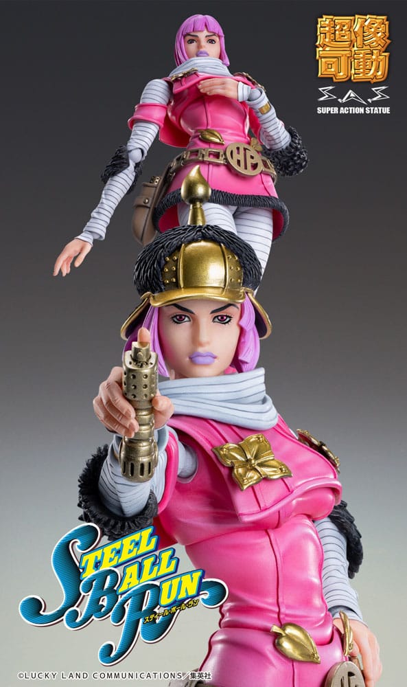 JoJo's Bizarre Adventure Part 7: Steel Ball Run Super Action Figur Chozokado (Hot Pants) 16 cm Medicos Entertainment