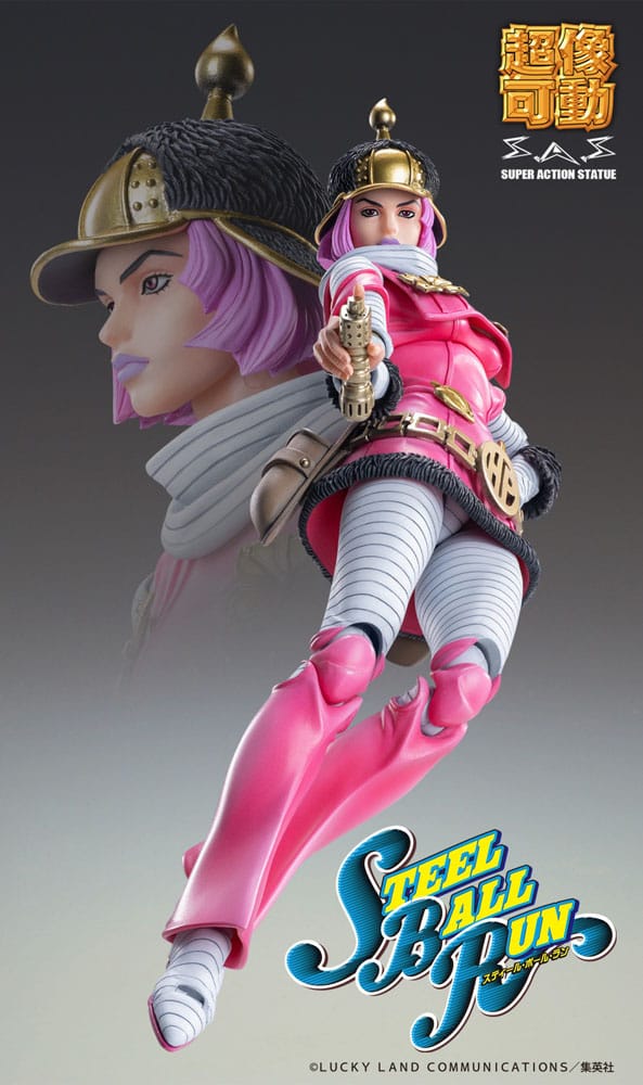 JoJo's Bizarre Adventure Part 7: Steel Ball Run Super Action Figur Chozokado (Hot Pants) 16 cm Medicos Entertainment