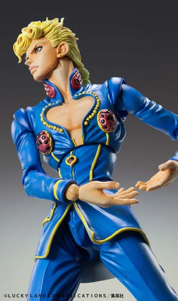JoJo's Bizarre Adventure Part 5: Golden Wind Action Figur Chozokado Giorno Giovanna – 15 cm Medicos Entertainment