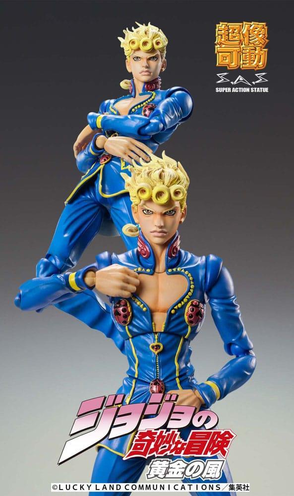 JoJo's Bizarre Adventure Part 5: Golden Wind Action Figur Chozokado Giorno Giovanna – 15 cm Medicos Entertainment