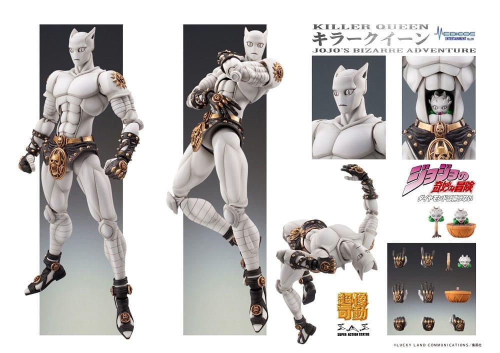 JoJo's Bizarre Adventure: Diamond Is Unbreakable Super Action Figur Chozokado (Killer Queen) 16 cm Medicos Entertainment