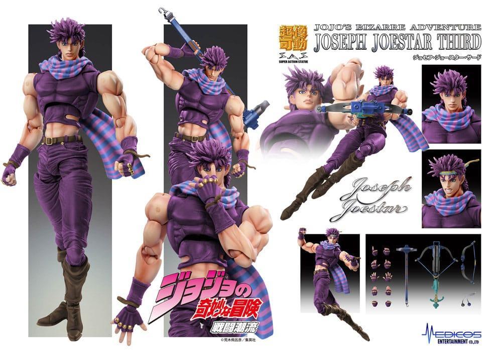 JoJo's Bizarre Adventure Battle Tendency Action Figur Chozokado Joseph Joestar Third 16 cm Medicos Entertainment
