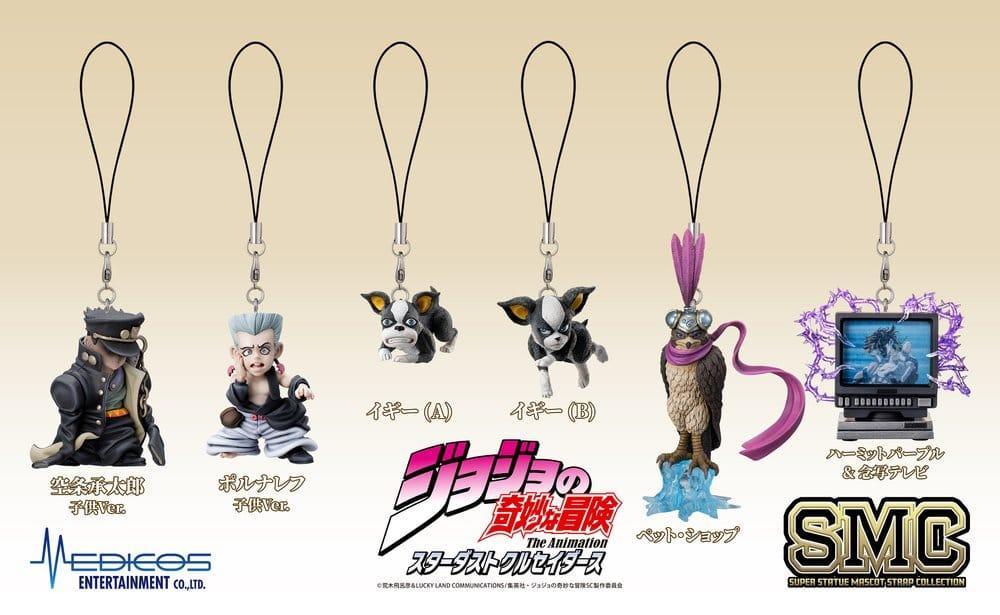 JoJo's Bizarre Adventure: Stardust Crusaders Minifigurer Set Chozo Maskot Rem Samling Blind Box (6) Medicos Entertainment