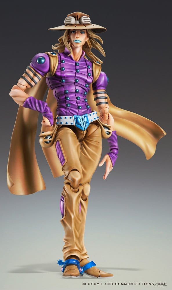 JoJo's Bizarre Adventure Del 7: Steel Ball Run Super Action Figur Chozokado Gyro Zeppeli Ver.1.5 16 cm Medicos Entertainment