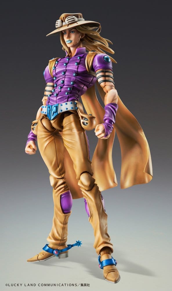 JoJo's Bizarre Adventure Del 7: Steel Ball Run Super Action Figur Chozokado Gyro Zeppeli Ver.1.5 16 cm Medicos Entertainment