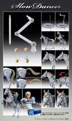 JoJo's Bizarre Adventure Del 7: Steel Ball Run Super Chozokado Actionfigur Slow Dancer 21 cm