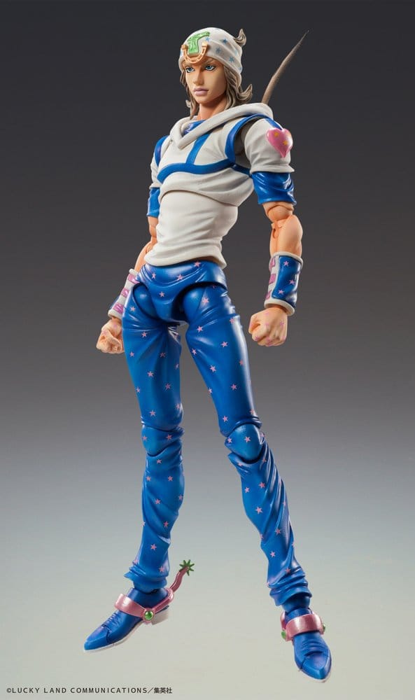 JoJo's Bizarre Adventure Del 7: Steel Ball Run Super Chozokado Actionfigur Johnny Joestar 15 cm