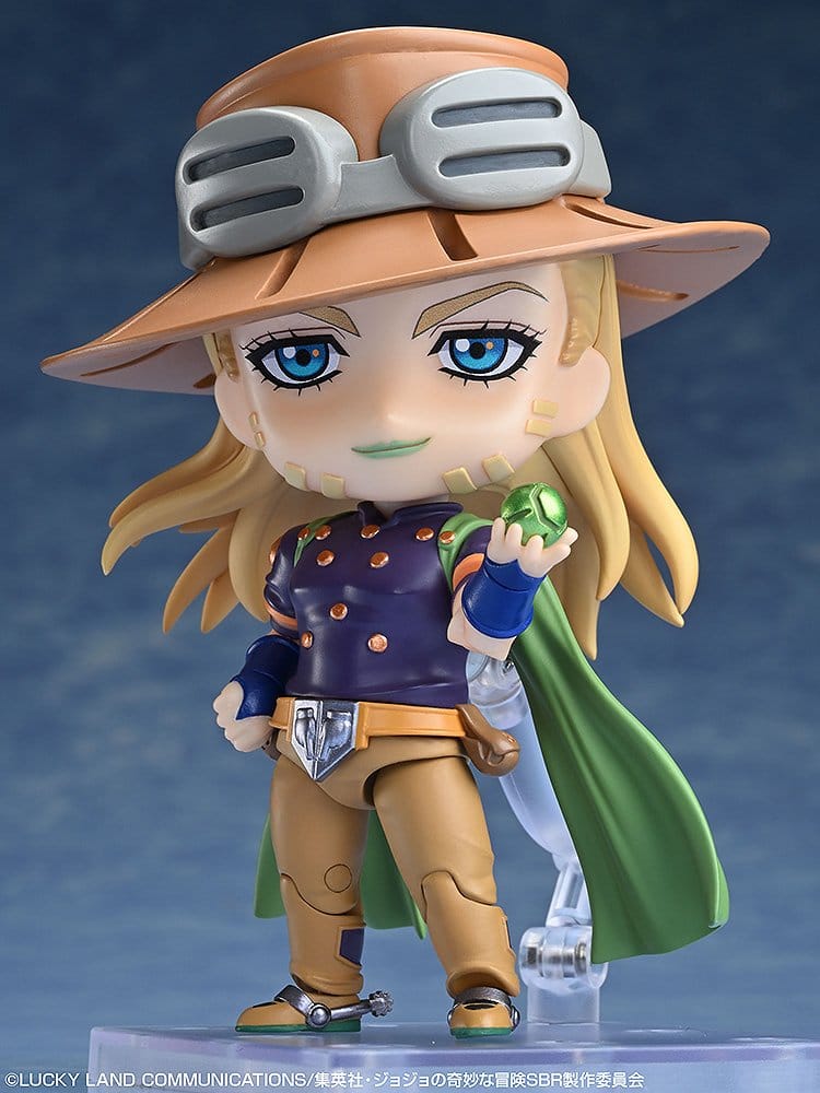 JoJo's Bizarre Adventure Steel Ball Run Nendoroid Action Figur Gyro Zeppeli 10 cm