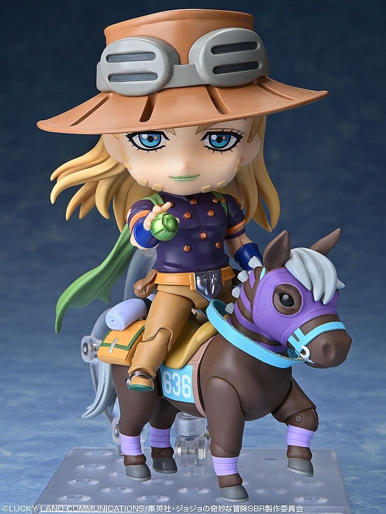 JoJo's Bizarre Adventure Steel Ball Run Nendoroid Action Figur Gyro Zeppeli DX Ver. 10 cm