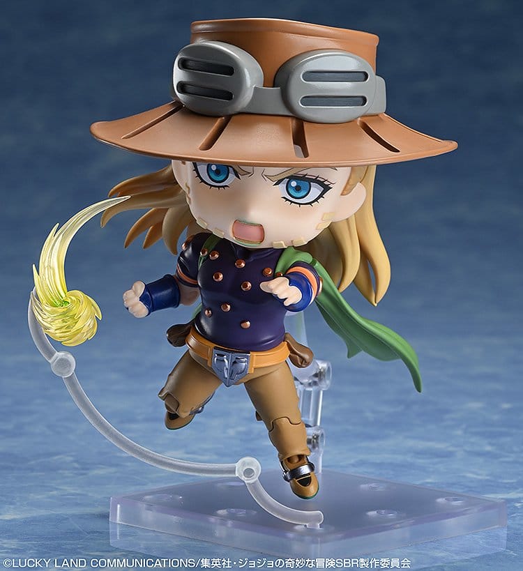 JoJo's Bizarre Adventure Steel Ball Run Nendoroid Actionfigur Gyro Zeppeli DX-version 10 cm