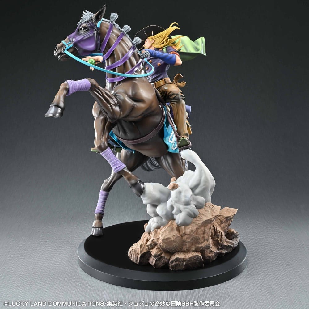 JoJo's Bizarre Adventure: Steel Ball Run Figur Gyro Zeppeli & Valkyrie 31 cm
