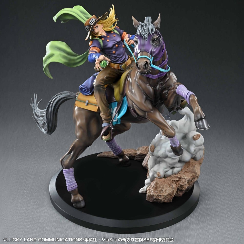 JoJo's Bizarre Adventure: Steel Ball Run Figur Gyro Zeppeli & Valkyrie 31 cm