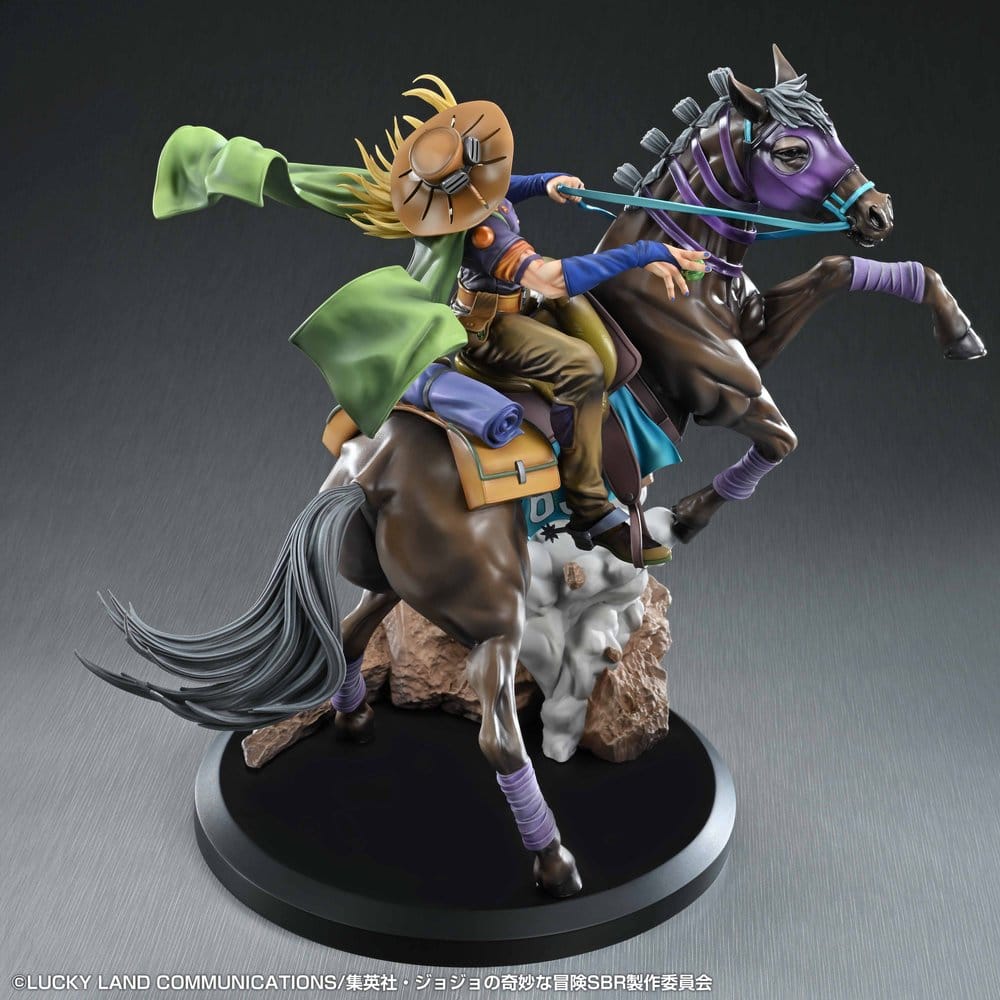 JoJo's Bizarre Adventure: Steel Ball Run Figur Gyro Zeppeli & Valkyrie 31 cm