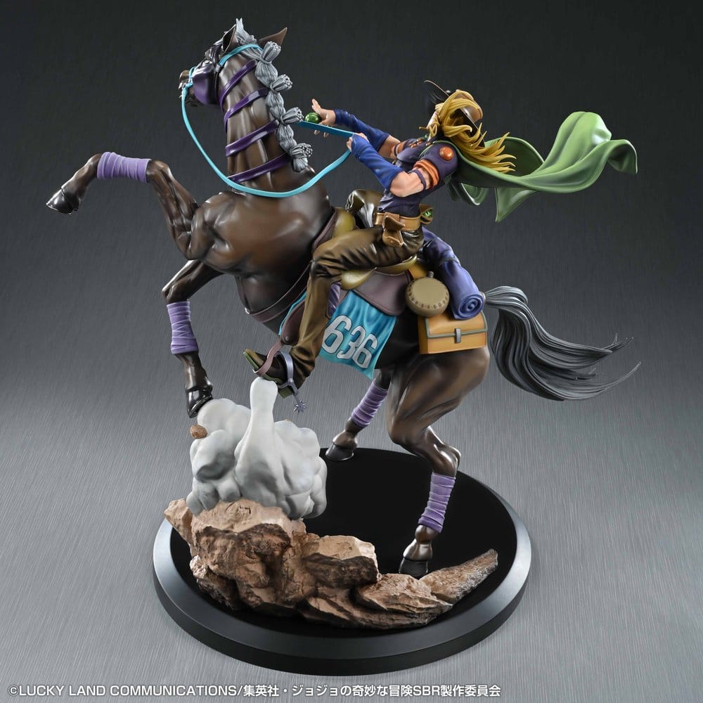 JoJo's Bizarre Adventure: Steel Ball Run Figur Gyro Zeppeli & Valkyrie 31 cm