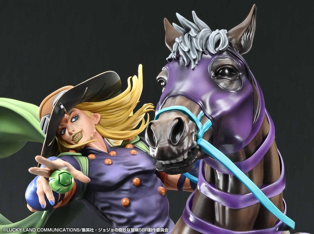 JoJo's Bizarre Adventure: Steel Ball Run Figur Gyro Zeppeli & Valkyrie 31 cm