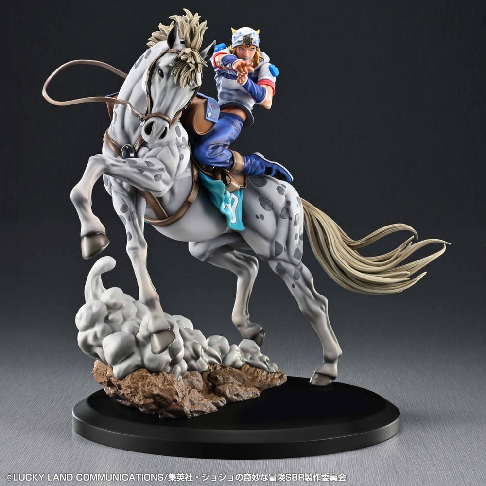JoJo's Bizarre Adventure: Steel Ball Run Chozo Art Collection PVC-figur Johnny Joestar & Slow Dancer 30 cm