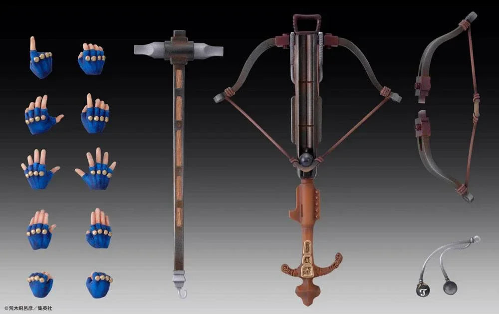 JoJo's Bizarre Adventure Super Action Figure Chozo Kado (Joseph Joestar) 16 cm Nerdbutiken