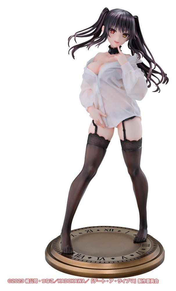 Date A Live V Re:Dress PVC Figure 1/4 Kurumi Tokisaki Dress shirt Ver. 40 cm