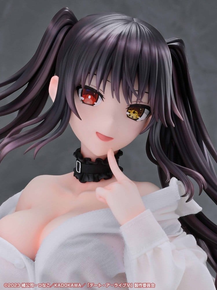 Date A Live V Re:Dress PVC Figure 1/4 Kurumi Tokisaki Dress shirt Ver. 40 cm