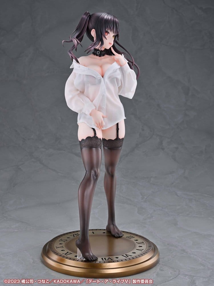 Date A Live V Re:Dress PVC Figure 1/4 Kurumi Tokisaki Dress shirt Ver. 40 cm