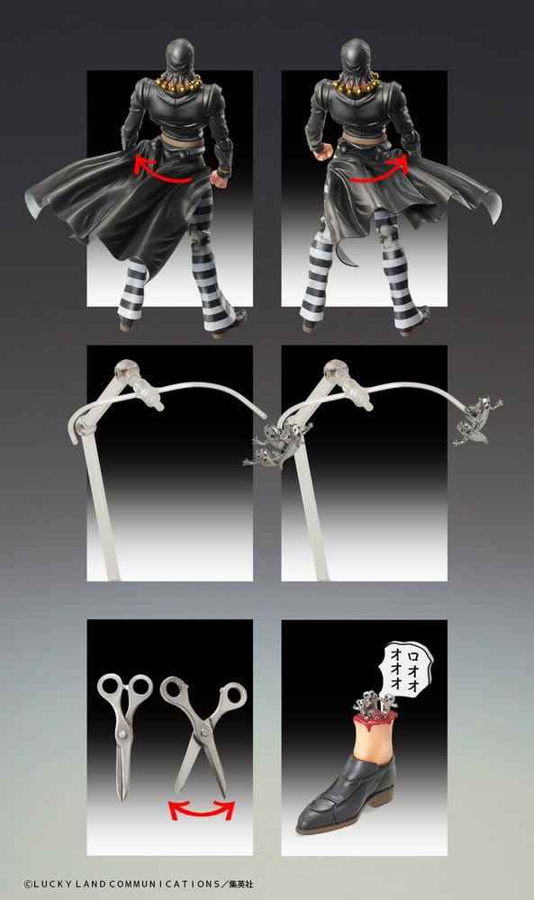 JoJo's Bizarre Adventure: Golden Wind Actionfigur Risotto Nero 16 cm