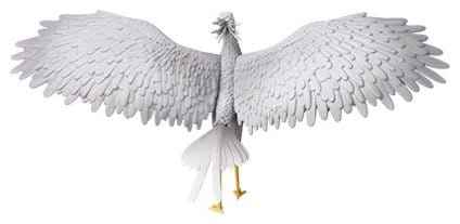 Flow UDF PVC-figur Sekreterarfågel