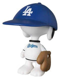 MLB × Peanuts UDF PVC-figur Los Angeles Dodgers Snoopy 7 cm