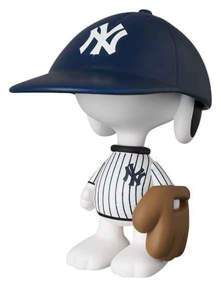 MLB × Peanuts UDF PVC-figur New York Yankees Snoopy 7 cm