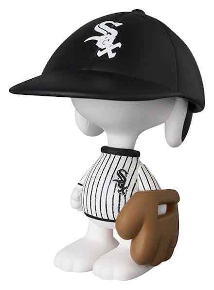 MLB × Peanuts UDF PVC-figur Chicago White Sox Snoopy 7 cm