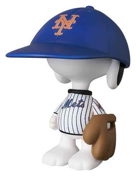 MLB × Peanuts UDF PVC-figur New York Mets Snoopy 7 cm